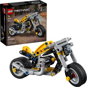 LEGO Technic 42225 Żółty motocykl