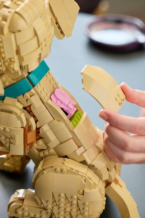 LEGO Icons 11384 Szczeniak golden retriever