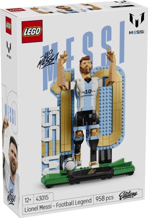LEGO® Editions Lionel Messi — piłkarska legenda 43015