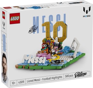 LEGO® Lionel Messi — piłkarskie momenty 43011