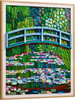 LEGO® Art Claude Monet — Most nad stawem z liliami wodnymi 31220