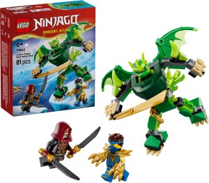 NINJAGO® Powstanie Smoków dzięki zestawowi Smoczy mech Lloyda — zestaw bitewny 71862