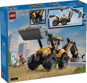 LEGO® City Żółta koparko-ładowarka 60480