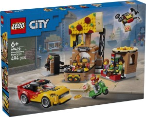 LEGO® City Dostawa pizzy z pojazdami 60496