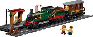 LEGO® City Retro pociąg z lokomotywą parową 60511