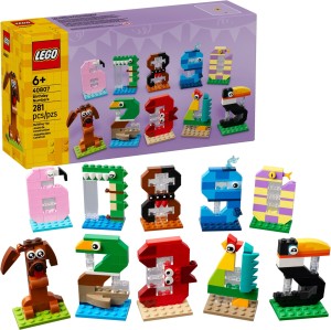 LEGO® Urodzinowe cyferki 40807