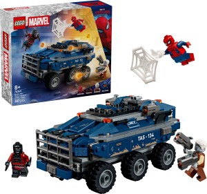 LEGO®  Marvel Pościg Spider-Mana za więźniarką 76349