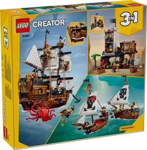 LEGO® Creator 3 w 1 Legendarny statek piracki 31387