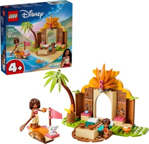 LEGO® ǀ Disney Vaiana Wiejska chatka i łódź 43282
