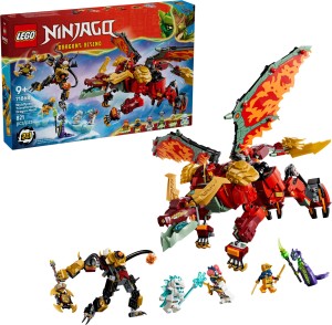 LEGO® NINJAGO Transformujący smoczy mech Wyldfyre 71868