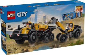LEGO® City Wywrotka i ładowarka czołowa 60494