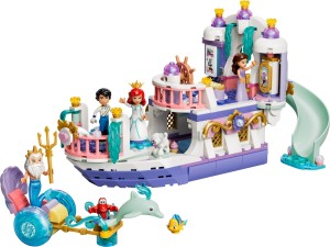 LEGO® ǀ Disney Princess Królewska łódź weselna Arielki 43299