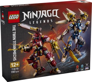  LEGO® NINJAGO®  Bliźniacze tytanowe mechy 71870