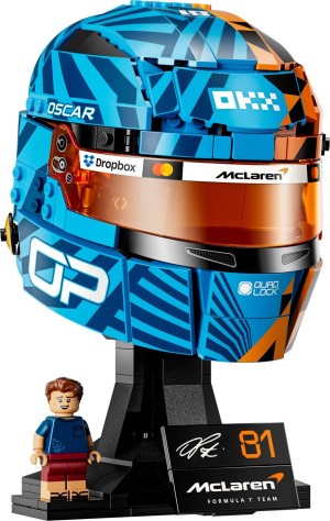 LEGO® Editions Kask Oscar Piastri McLaren Mastercard F1® Team 43017
