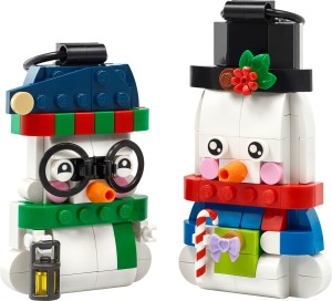 LEGO® Ozdoby z bałwankami 40812