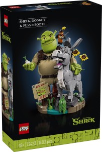 LEGO® Shrek, Osioł i Kot w butach 72423