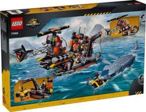 LEGO® Jurassic World Atak mozazaura na łódź 77983
