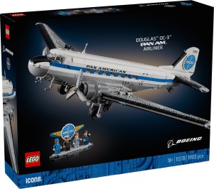 LEGO® Icons Samolot pasażerski Douglas™ DC-3™ PAN AM® 11378
